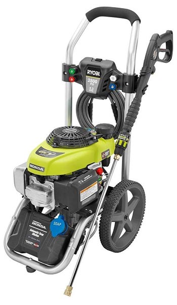 Ryobi-2800-PSI-Portable-Honda-Gas-Power-Pressure-Washer-2.3-GPM-Including-On-Board-Detergent-Tank